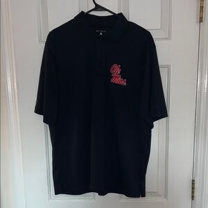 Men’s Antigua Ole Miss Navy Polo